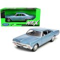 1965 Chevrolet Impala SS 396 Light Blue 1/24 Di...