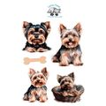 Yorkshire Terrier Stickers-Scrapbooking Journal...