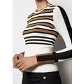 KAREN MILLEN Bold Stripe Knit Jumper BNWT