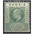 Gambia 1905 SG57 1/2d Green Mounted Mint ..