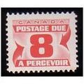 1969 Canada Sc# J34 mint LH - 8c postage due pe...