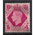 GB 1939 KGV1 8d Bright Carmine Stamp SG 472.(G3...