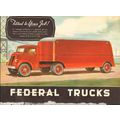 federal motor truck company 1937 fitted specifi...