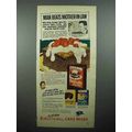 1950 Betty Crocker Ginger Cake Mix Ad