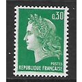 FRANCE 1967 30c GREEN SG 1843 M MINT#