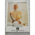 Vintage: Sirdar 8453 top, cotton crepe DK