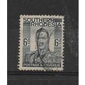 SouthernRhodesia.SG44 6d King George VI (Grey-B...