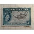 Ascension 1956 4d Black & Turquoise Green Used ...