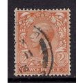 GB 1912 - 21 KGV 2d Orange Die 1 Wmk 100. (K396 )