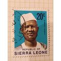Sierra Leone 1972 President Siaka Stevens 20c G...
