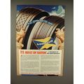 1938 Goodyear Double Eagle Tire Ad - Built of R...