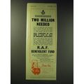 1942 Atco R.A.F. Benevolent Fund Ad - Two milli...