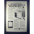 1950 G.E. Combination, Free-Standing Dishwasher Ad