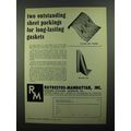 1950 Raybestos-Manhattan Ad - No. 650 Pyroid As...