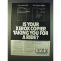 1979 Savin 780 Copier Ad - Taking You For a Ride?
