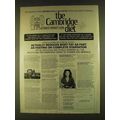 1980 The Cambridge Diet Ad - Metabolically Balanced