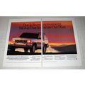 1991 Jeep Cherokee Limited Ad - Excuse Our Dust