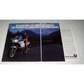 1991 BMW K100RS Motorcycle Ad - Heights of Evolution