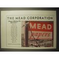 1953 Mead Papers Ad - The Mead Corporation Paper Makers to America