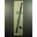 1957 Paris Belts Ad - From Continental Collection created exclusively for Paris