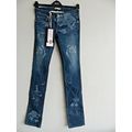 London Denim Laser Etched Japanese Denim Jeans ...