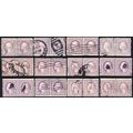493, Used 3¢ - 12 Coil Pairs SCV $150 - Stuart ...