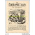 VISIT TO A ROADSIDE CABIN, IRELAND, BOOK ILLUST...