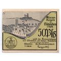 1921 Germany Oldisleben Notgeld 50 Pfennig Note...
