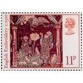 Great Britain 1976 Xmas Embroidery 11p Angel Sh...