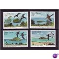 ST LUCIA 1985 BIRDS SG 820/823 SET 4 VALS U/M MINT