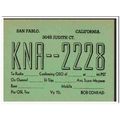 kna-2228 bob conrad san pablo calif 1960s cb qs...