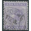 India 1900 SG116 2a Pale Violet Fine Used . ..