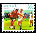 Australia 1991 Sport Soccer 90c Used Stamp