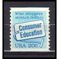 2005 20c Consumer Education Fine MNH Dry Gum CA...