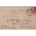 United States 1919 Pekin ILL-Holland MICH Cover...