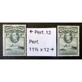 GOLD COAST 1938/1940 SG123/SG123a 2d SLATE 2 PE...