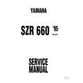 YAMAHA SZR660 SERVICE MANUAL 1995 MOTORCYCLE 20...