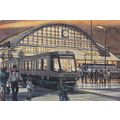 Artist Drawn Manchester Metrolink System Train ...