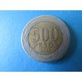 2000 REPUBLICA DE CHILE FIVE HUNDRED PESOS FREE...