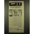 1966 Hewlett-Packard Sanborn Ad - 8875A Amplifier, 3900A Tape Recorders