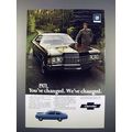 1971 Cheverolet Caprice Car Ad - You've Changed