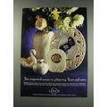 1991 Lenox China Ad - Masterpiece Vase, Renaiss...