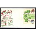 FDC Bazaar 1757a 13c Cardinal 1757e 13c Moose (...