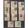 Germany 1937-41, Stationary & Postcard corners ...