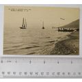 vintage postcard Sumanoura Beach, Kobe, Japan