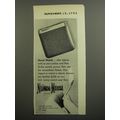 1952 Neiman-Marcus Metal Match Lighter Advertisement