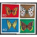 1962 Michel 376/379 - MNH (**)