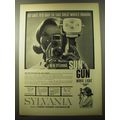 1960 Sylvania Sun Gun Movie Light Ad - At last, it's easy to take great movies