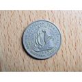 Eastern Caribbean Territories 1959 25 Cents Coin