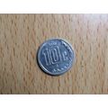 Mexico 1996 10 Centavos Coin
